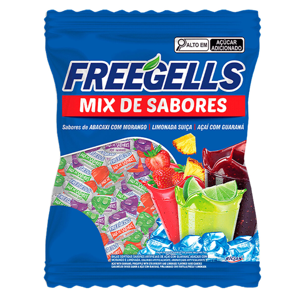 Chiclete Trident Xsenses Peppermint Sem Açúcar Garrafa 54g